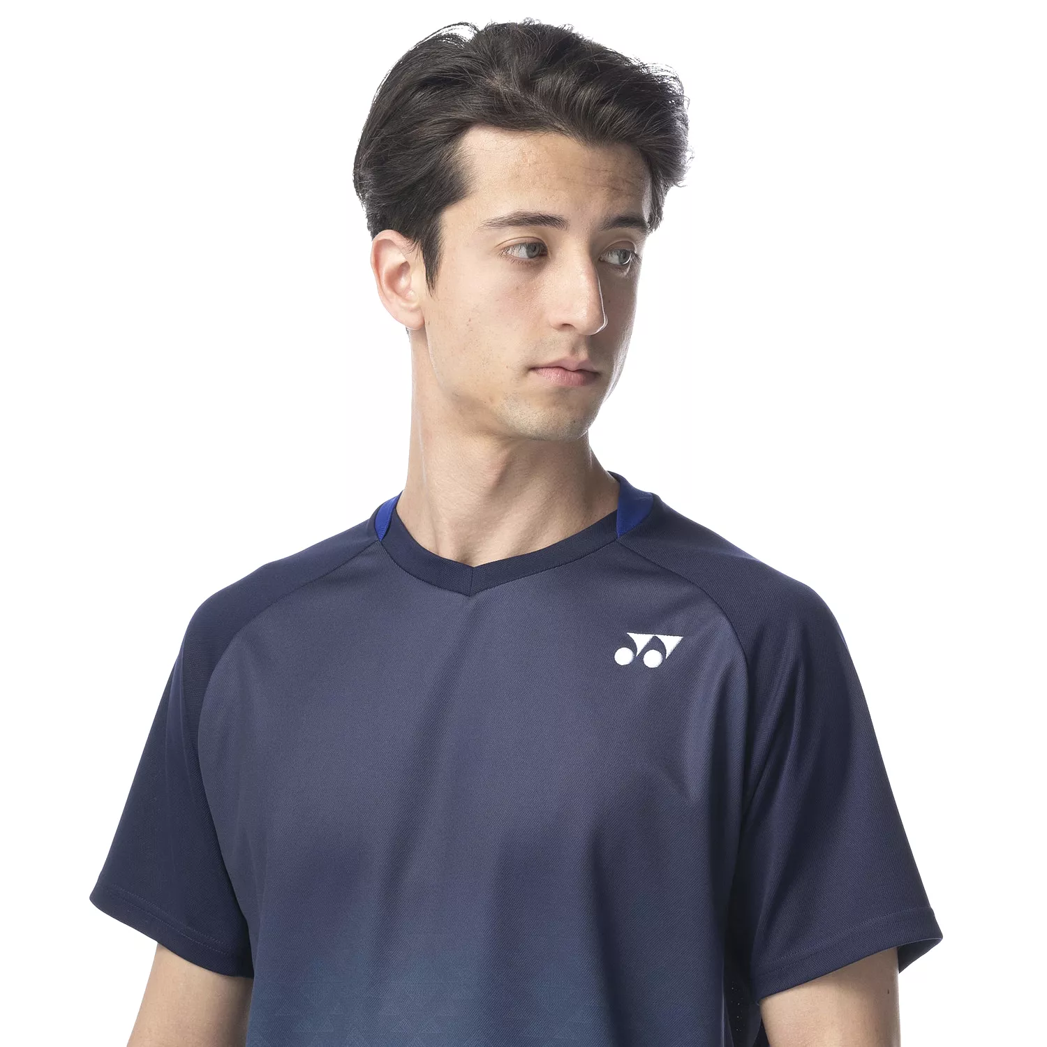 Yonex Premium Game Shirt 10536 Navy/ Blue (Made in Japan) UNISEX