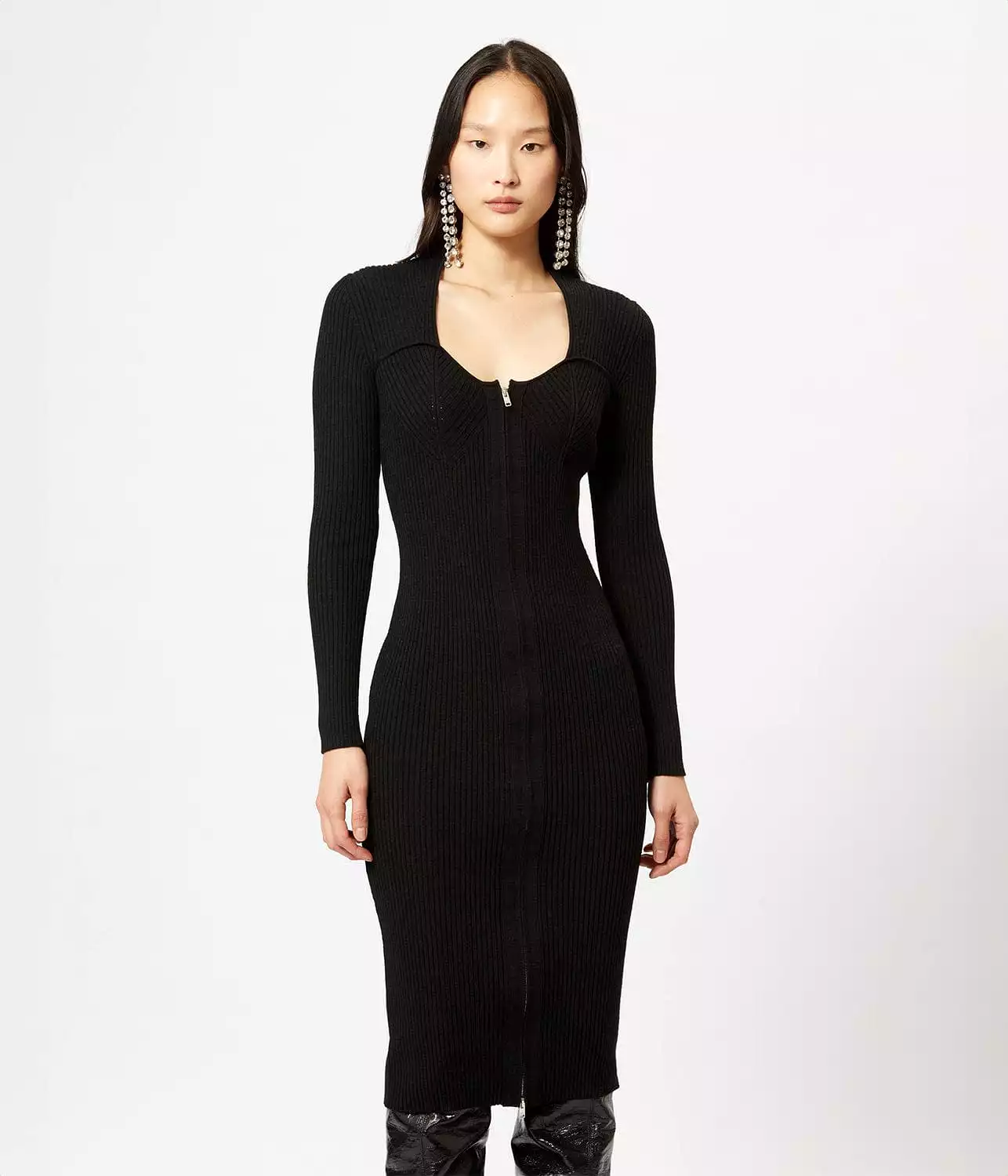 ZAEL DRESS- BLACK