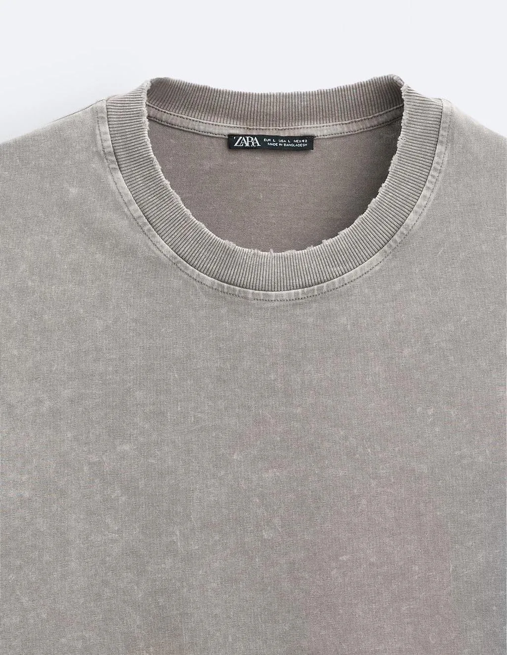 ZARA  |Plain Short Sleeves T-Shirts