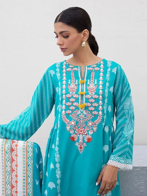 Zellbury Vol-05 Embroidered Lawn Unstitched 2 Piece Suit WUS23E20391